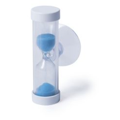 Minutnik pod prysznic z nadrukiem Twojego logo, materiał: pp, kolor: niebieski