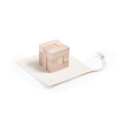 Drewniana gra zręcznościowa, 7 el. z nadrukiem Twojego logo, materiał: drewno, kolor: neutralny