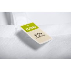 Torba z PLA z nadrukiem Twojego logo, materiał: pla, kolor: biały