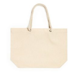 Torba bawełniana na zakupy z nadrukiem Twojego logo, materiał: bawełna, kolor: neutralny