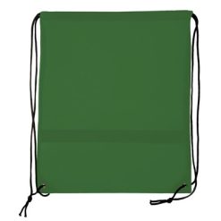 Worek ze sznurkiem z nadrukiem Twojego logo, materiał: poliester, kolor: zielony