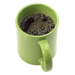 Kubek ceramiczny 370 ml z nadrukiem Twojego logo, materiał: ceramika, kolor: zielony