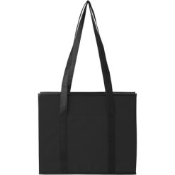 Składany organizer samochodowy z nadrukiem Twojego logo, materiał: karton, non-woven, kolor: czarny