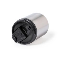 Kubek termiczny 160 ml z nadrukiem Twojego logo, materiał: stal nierdzewna, stal, kolor: srebrny