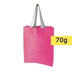 Torba na zakupy | Boden z nadrukiem Twojego logo, materiał: non-woven, kolor: różowy