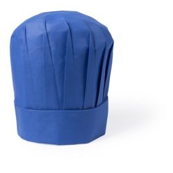 Zestaw małego kucharza, fartuch kuchenny i czapka kucharska, rozmiar dziecięcy z nadrukiem Twojego logo, materiał: non-woven, kolor: niebieski