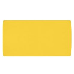 Ręcznik z nadrukiem Twojego logo, materiał: mikrofibra, kolor: żółty