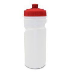 Bidon 500 ml | Ernest z nadrukiem Twojego logo, materiał: pp, pe, kolor: czerwony