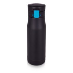 Kubek termiczny 550 ml Air Gifts | Angela z nadrukiem Twojego logo, materiał: plastik, stal nierdzewna, stal, kolor: niebieski