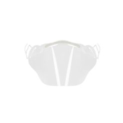 Osłona na nos i usta z nadrukiem Twojego logo, materiał: pet, pianka, kolor: neutralny