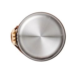 Próżniowy pojemnik na żywność 500 ml VINGA Miles z nadrukiem Twojego logo, materiał: stal nierdzewna, stal, kolor: szary