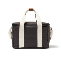 Torba termoizolacyjna VINGA RPET Sortino z nadrukiem Twojego logo, materiał: rpet, kolor: czarny