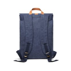 Plecak VINGA Bosler z nadrukiem Twojego logo, materiał: bawełna, kolor: niebieski