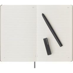 Smart Writing Set 3 MOLESKINE z nadrukiem Twojego logo, materiał: papier, pp, kolor: czarny