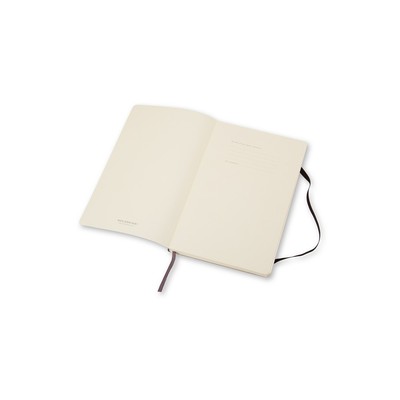 MOLESKINE Notatnik ok. A6 z nadrukiem Twojego logo, materiał: pu, papier, kolor: czarny MOLESKINE Notatnik ok. A6 z nadrukiem Twojego logo, materiał: pu, papier, kolor: czarny
