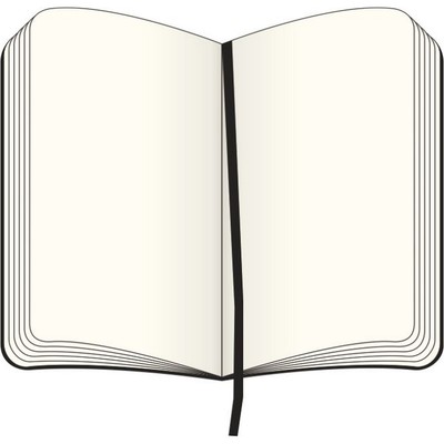 MOLESKINE Notatnik ok. A6 z nadrukiem Twojego logo, materiał: pu, papier, kolor: czarny MOLESKINE Notatnik ok. A6 z nadrukiem Twojego logo, materiał: pu, papier, kolor: czarny