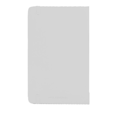 MOLESKINE Notatnik ok. A5 z nadrukiem Twojego logo, materiał: karton, papier, pp, kolor: biały MOLESKINE Notatnik ok. A5 z nadrukiem Twojego logo, materiał: karton, papier, pp, kolor: biały