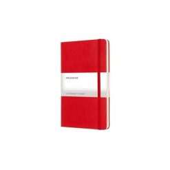 MOLESKINE Notatnik ok. A5 z nadrukiem Twojego logo, materiał: karton, papier, pp, kolor: czerwony