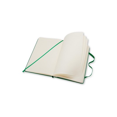 MOLESKINE Notatnik ok. A5 z nadrukiem Twojego logo, materiał: karton, papier, pp, kolor: zielony MOLESKINE Notatnik ok. A5 z nadrukiem Twojego logo, materiał: karton, papier, pp, kolor: zielony