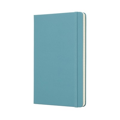 MOLESKINE Notatnik ok. A5 z nadrukiem Twojego logo, materiał: karton, papier, pp, kolor: turkusowy MOLESKINE Notatnik ok. A5 z nadrukiem Twojego logo, materiał: karton, papier, pp, kolor: turkusowy