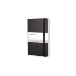 MOLESKINE Notatnik ok. A5 z nadrukiem Twojego logo, materiał: karton, papier, pp, kolor: czarny