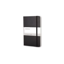 MOLESKINE Notatnik ok. A5 z nadrukiem Twojego logo, materiał: karton, papier, pp, kolor: czarny