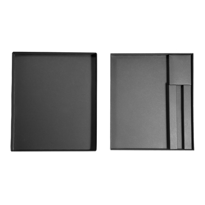 Pudełko podarunkowe MOLESKINE z nadrukiem Twojego logo, materiał: karton, kolor: czarny Pudełko podarunkowe MOLESKINE z nadrukiem Twojego logo, materiał: karton, kolor: czarny