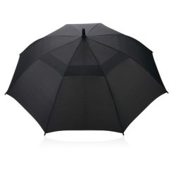 Parasol sztormowy 23" Swiss Peak Tornado AWARE™ z nadrukiem Twojego logo, materiał: włókno szklane, rpet, kolor: czarny