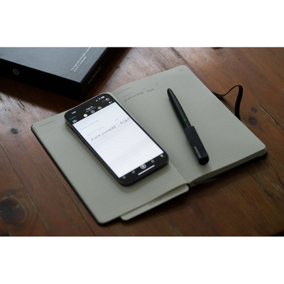 Smart Writing Set 3 MOLESKINE z nadrukiem Twojego logo, materiał: papier, pp, kolor: czarny Smart Writing Set 3 MOLESKINE z nadrukiem Twojego logo, materiał: papier, pp, kolor: czarny