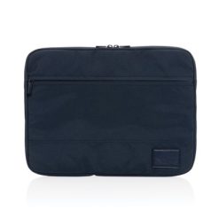 Pokrowiec na laptopa 14" AWARE™ z nadrukiem Twojego logo, materiał: neopren, rpet, kolor: niebieski