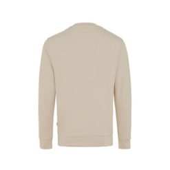 Bluza z bawełny z recyklingu Iqoniq Zion z nadrukiem Twojego logo, materiał: bawełna, kolor: beżowy