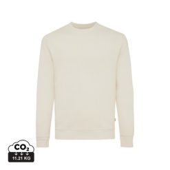 Bluza z niebarwionej bawełny z recyklingu Iqoniq Denali z nadrukiem Twojego logo, materiał: bawełna, kolor: neutralny