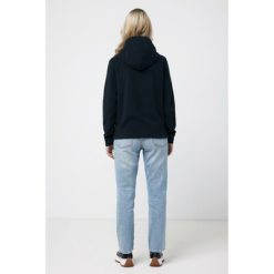 Bluza z kapturem z mikropolaru Iqoniq Trivor, RPET z nadrukiem Twojego logo, materiał: poliester, kolor: czarny