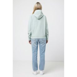 Bluza z kapturem z mikropolaru Iqoniq Trivor, RPET z nadrukiem Twojego logo, materiał: poliester, kolor: zielony