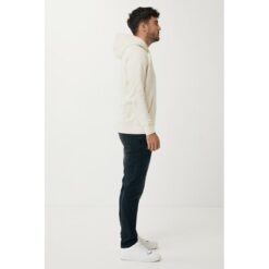 Lekka bluza z kapturem Iqoniq Rila, bawełna z recyklingu z nadrukiem Twojego logo, materiał: bawełna, kolor: neutralny