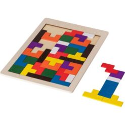 Puzzle z nadrukiem Twojego logo, materiał: drewno, bawełna, kolor: brązowy