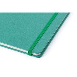 Notatnik A5 z nadrukiem Twojego logo, materiał: papier, kolor: zielony