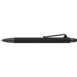 Długopis, touch pen z nadrukiem Twojego logo, materiał: plastik, silikon, kolor: czarny
