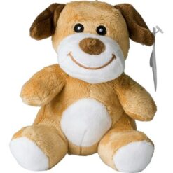 Pluszowy pies z nadrukiem Twojego logo, materiał: pp, poliester, kolor: wielokolorowy