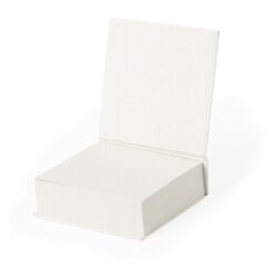 Notatnik ze zrecyklingowanych kartoników po mleku z nadrukiem Twojego logo, materiał: karton, kolor: neutralny