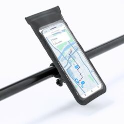 Wodoodporne rowerowe etui wielofunkcyjne z nadrukiem Twojego logo, materiał: pvc, kolor: czarny