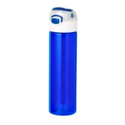 Butelka sportowa 650 ml z nadrukiem Twojego logo, materiał: tritan, kolor: niebieski