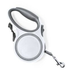 Smycz dla psa z nadrukiem Twojego logo, materiał: plastik, poliester, kolor: biały