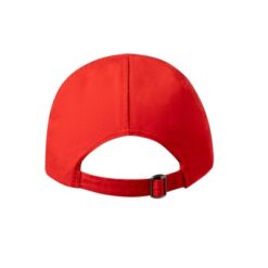Czapka z daszkiem z nadrukiem Twojego logo, materiał: mikrofibra, kolor: czerwony