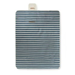 Koc piknikowy VINGA Alba RPET, duży z nadrukiem Twojego logo, materiał: rpet, kolor: niebieski