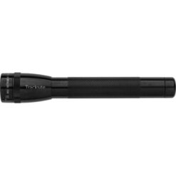 Latarka z nadrukiem Twojego logo, materiał: metal, kolor: czarny