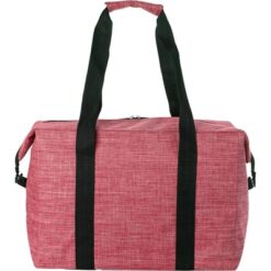 Torba termoizolacyjna z nadrukiem Twojego logo, materiał: metal, poliester, epe, kolor: czerwony