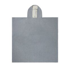 Poncho plażowe VINGA Tolo z nadrukiem Twojego logo, materiał: poliester, bawełna, kolor: niebieski