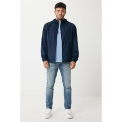 Lekka kurtka Iqoniq Logan, poliester z recyklingu z nadrukiem Twojego logo, materiał: poliester, kolor: niebieski