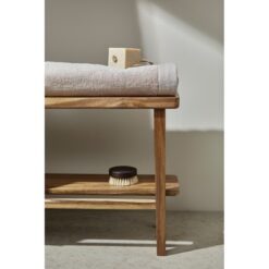 Ręcznik VINGA Birch z nadrukiem Twojego logo, materiał: bawełna, kolor: beżowy